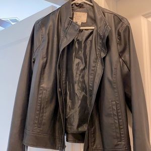 Women’s Black Leather Jacket